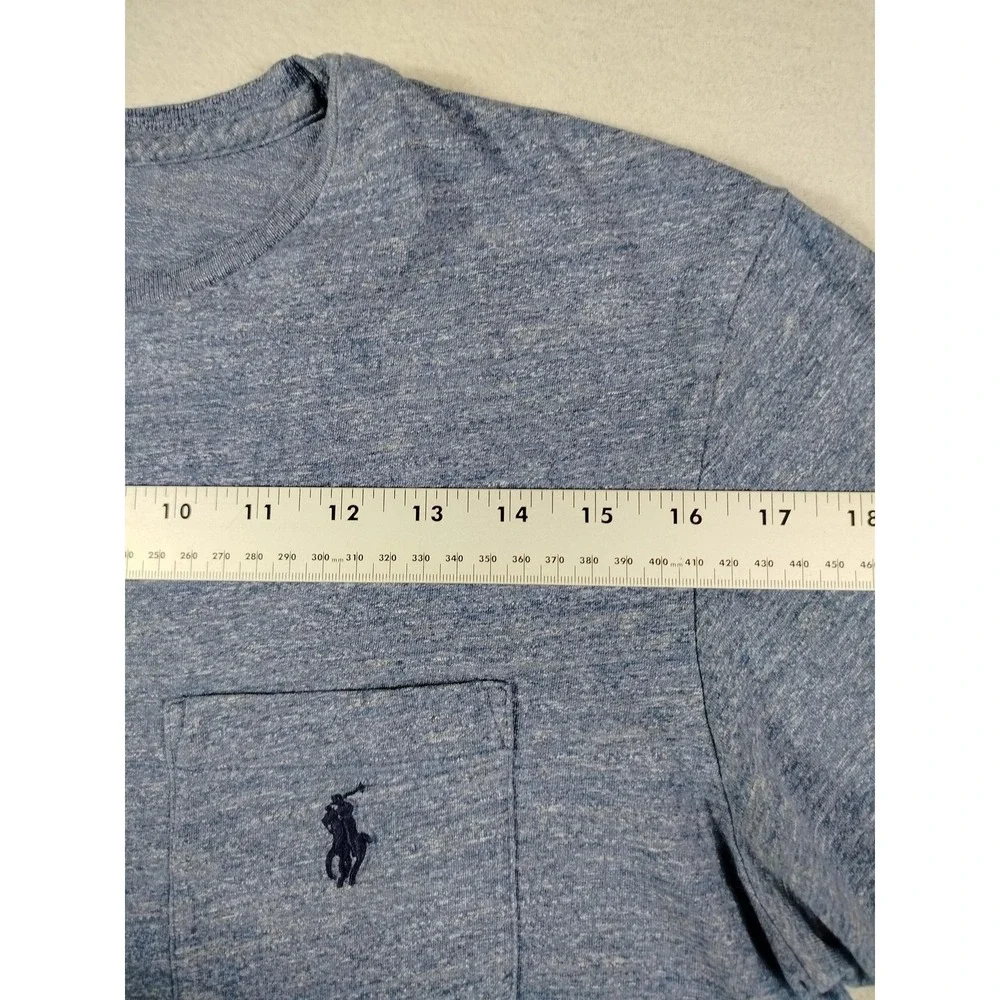 Polo Ralph Lauren Shirt Mens Medium Blue Preppy Quiet‎ Luxury Old Money Casual